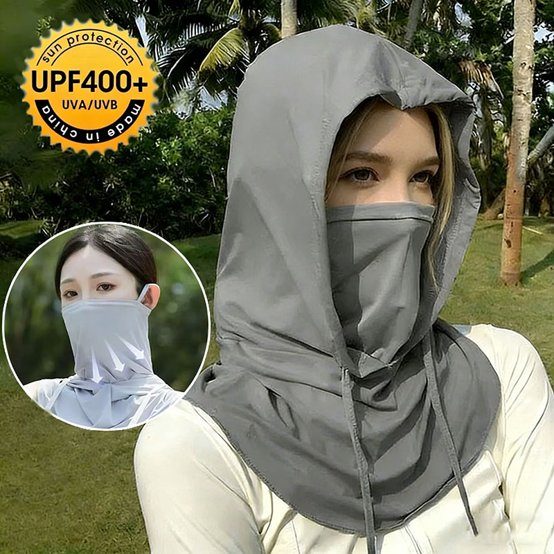 1pc Cagoule Respirante Anti-UV - Fishing Hoodie avis et prix