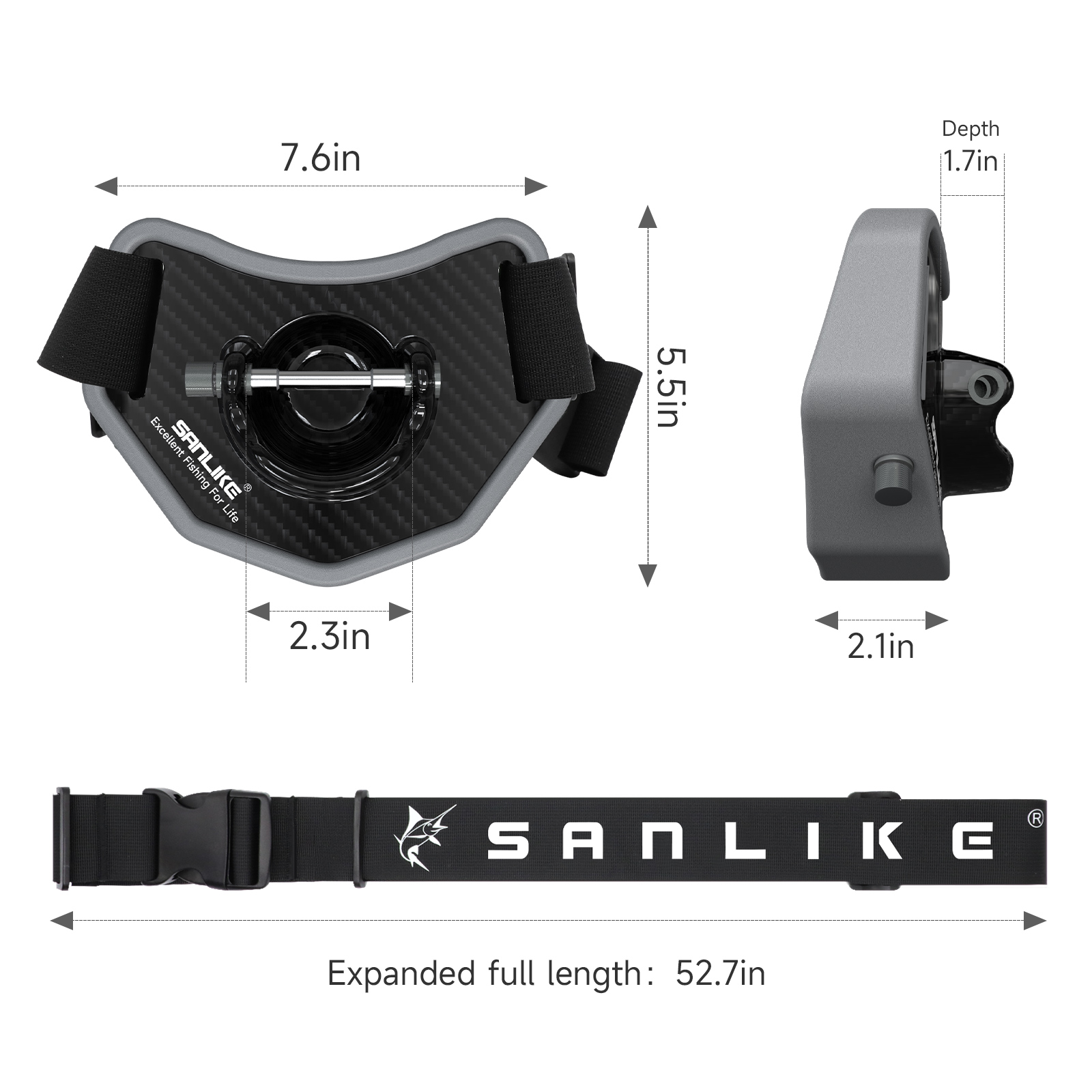 SANLIKE-Ceinture de protection - Fishing Belt avis et prix