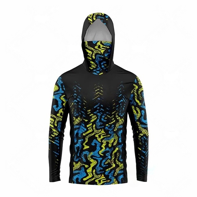 Vêtements de pêche MALFC pour  - Fishing Shirt Uv Protection avis et prix